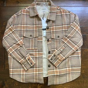 Native Youth Small Plaid Jacket.